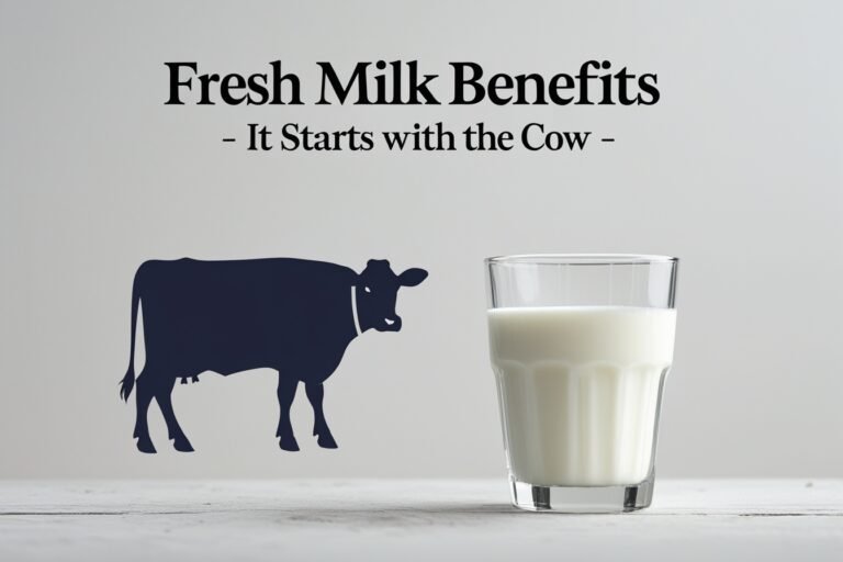 Fresh Milk Benefits | It Starts with the Cow