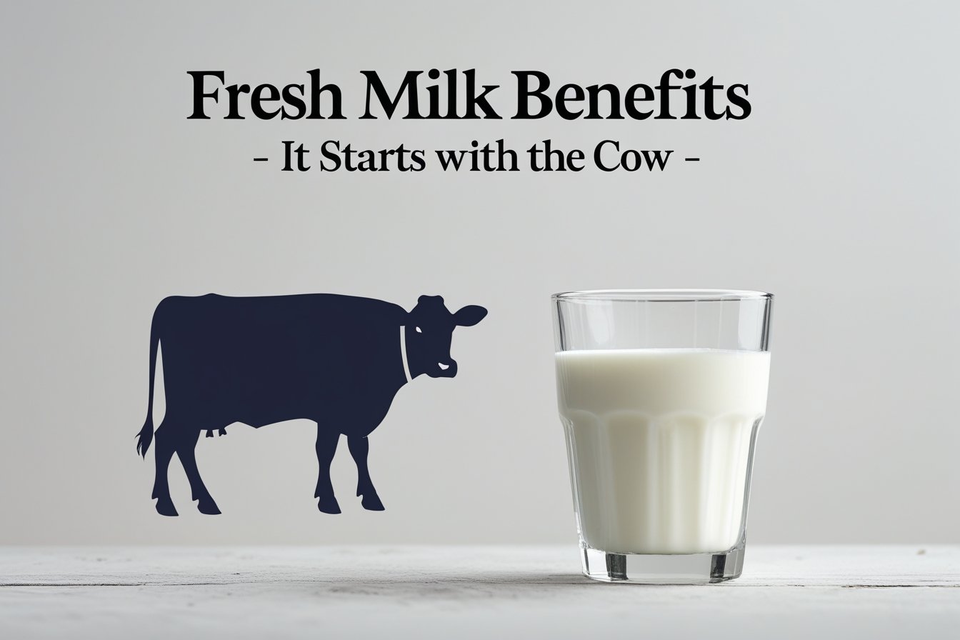 Fresh Milk Benefits | It Starts with the Cow
